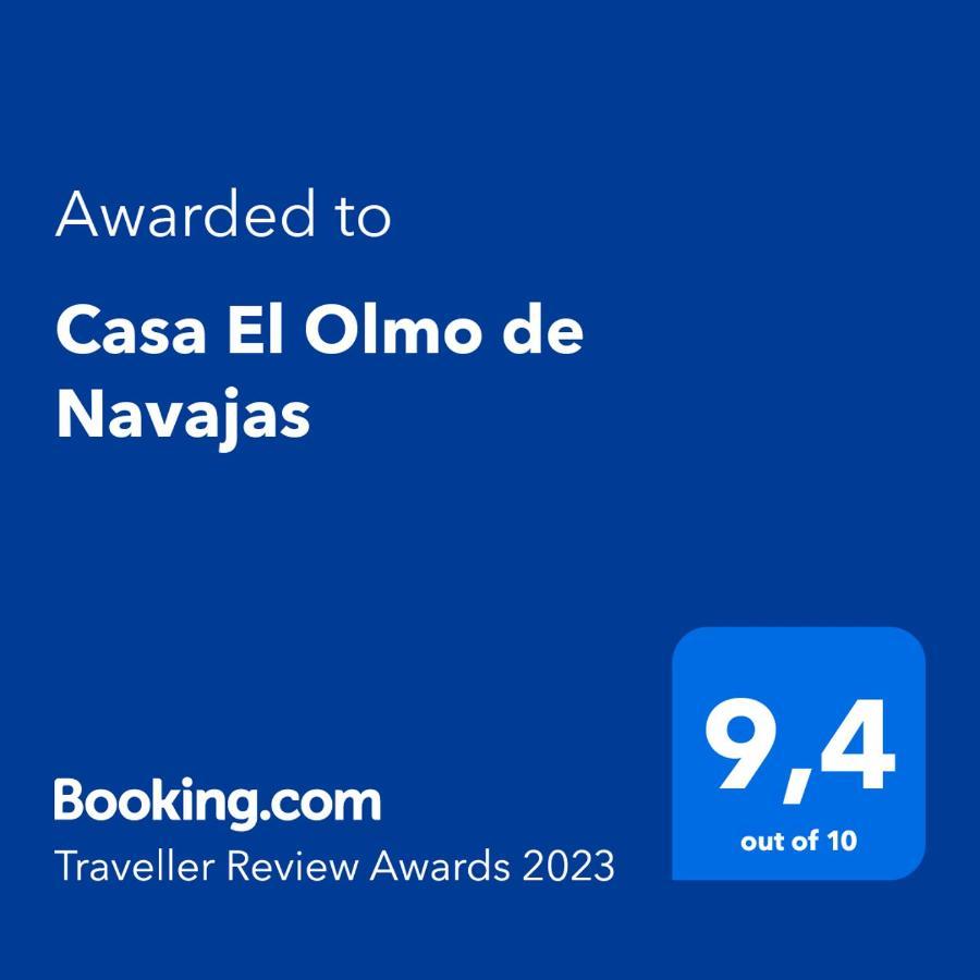 Casa El Olmo De Navajas Villa Eksteriør billede